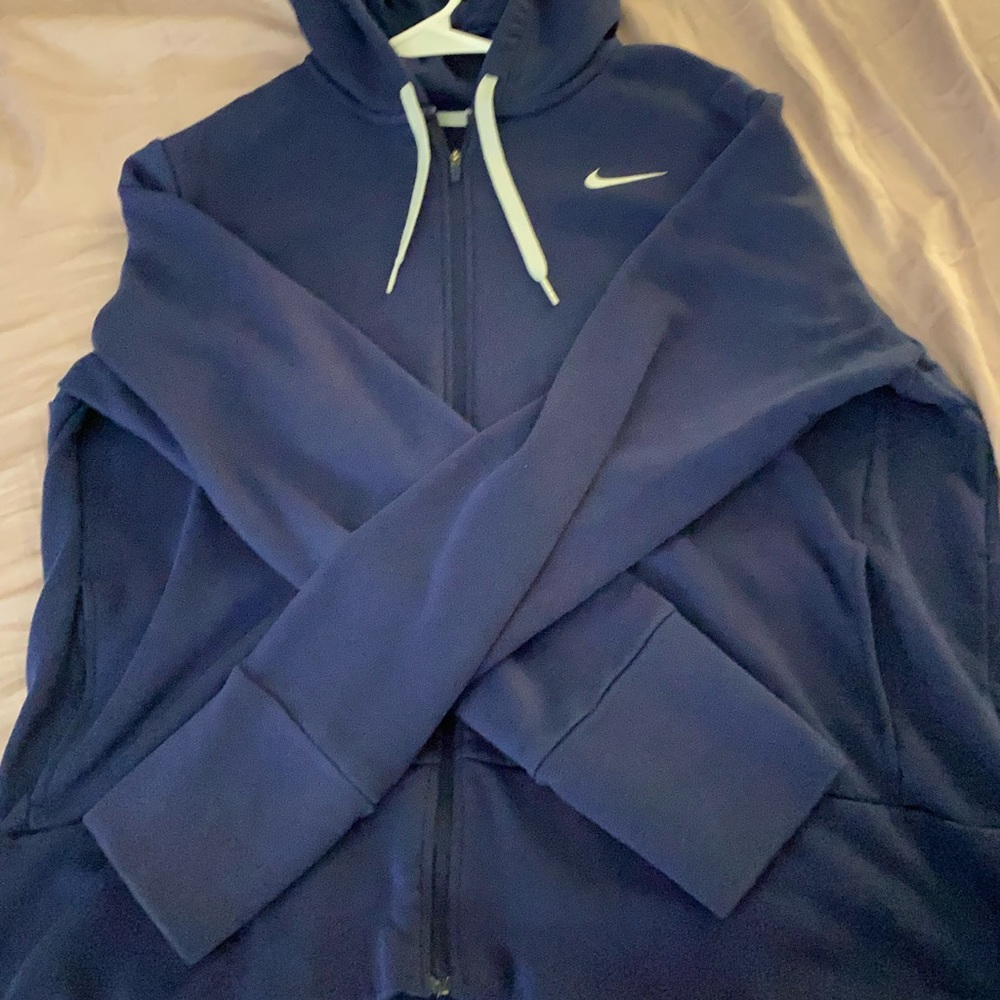 Blue Nike womens jacket. Size XL